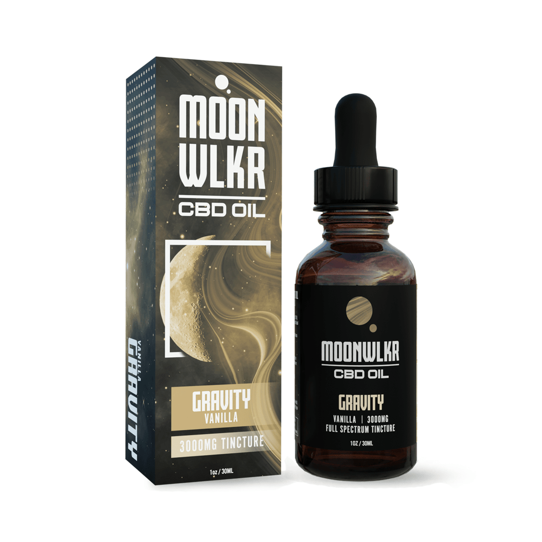 Moon Wlkr - Gravity Vanilla Full Spectrum Tincture 3,000mg