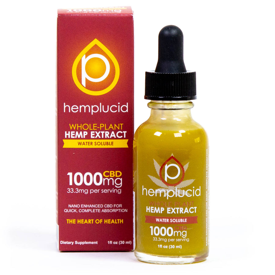 Hemplucid - Full Spectrum Water Soluble Tincture 1,000mg