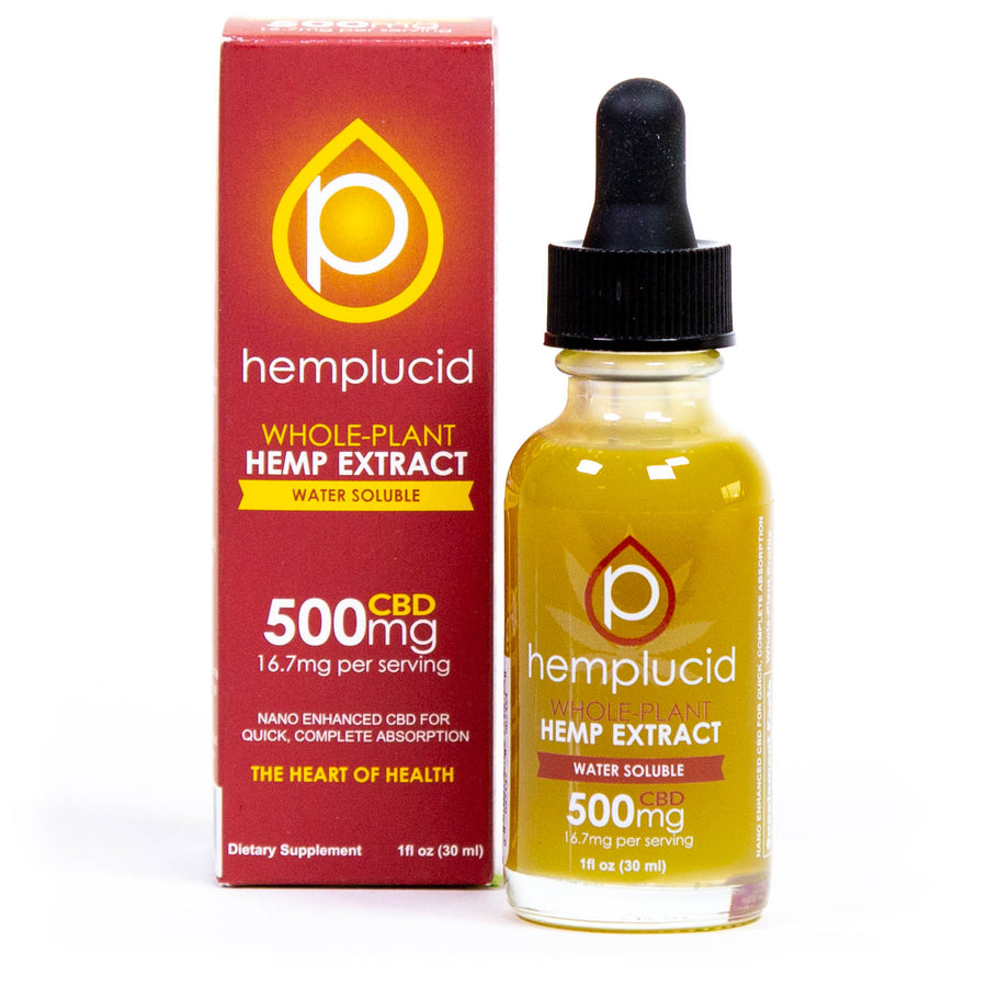 Hemplucid - Full Spectrum Water Soluble Tincture 500mg