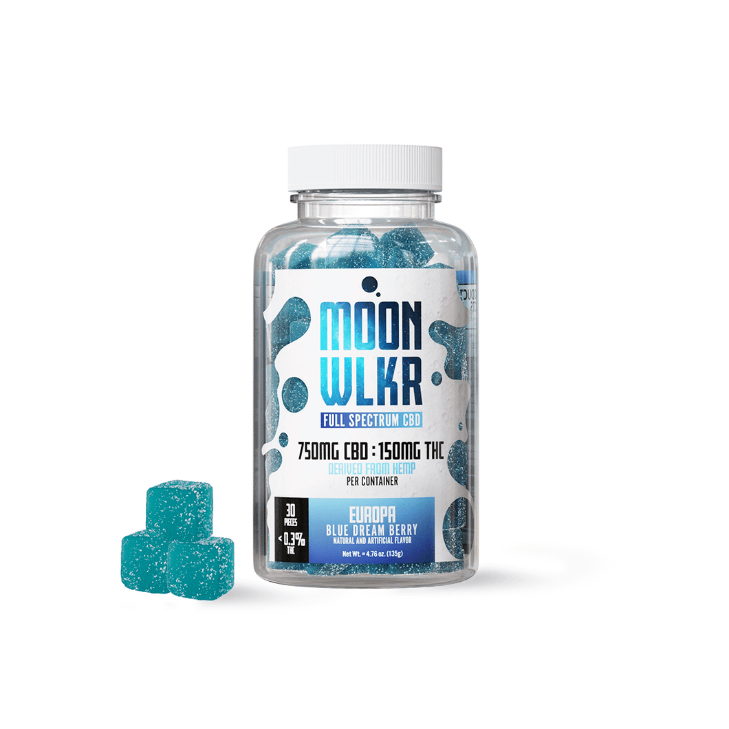 Moon Wlkr - Blue Dream Berry Full Spectrum Gummies 900mg