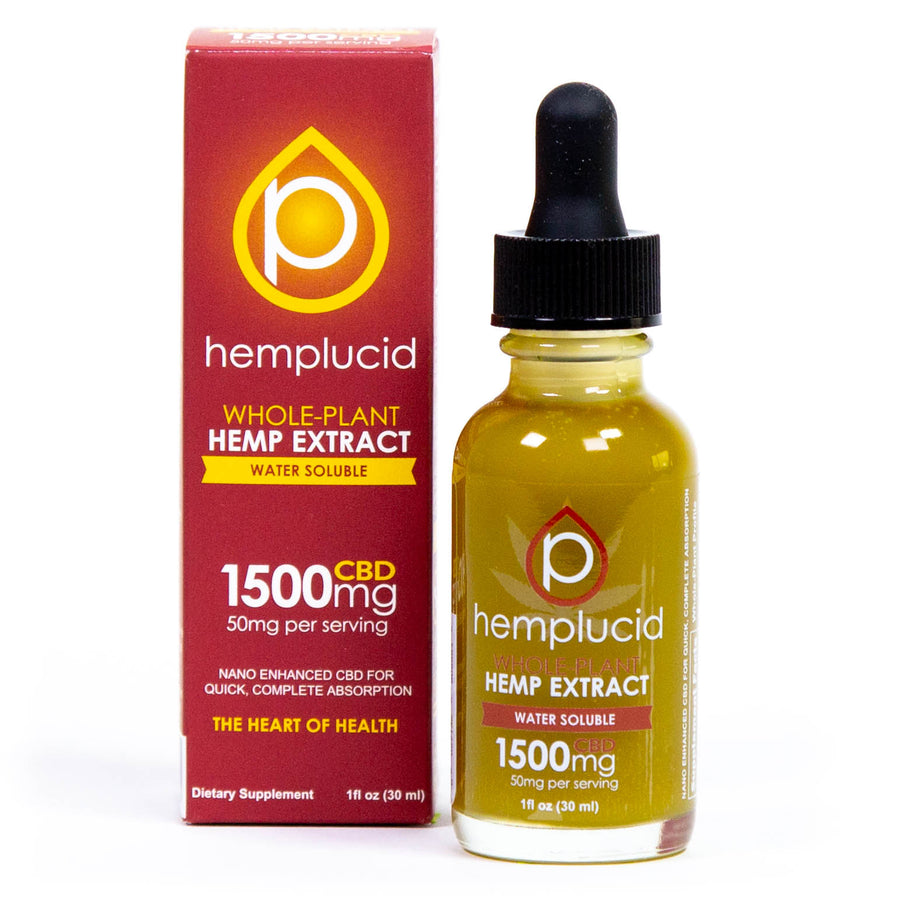 Hemplucid - Full Spectrum Water Soluble Tincture 1,500mg