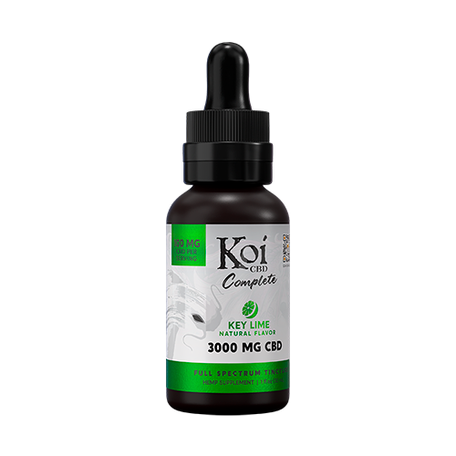 KOI - Key Lime Flavor Full Spectrum Tincture 3,000mg