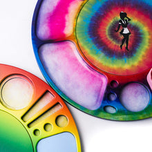 Cargar imagen en el visor de la galería, Blazy Susan - Tie Dye Spinning Rolling Tray
